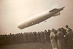 LZ127 "גראף צפלין", אחת משתי ספינות צפלין שהטיסה נוסעים בין גרמניה לארצות הברית