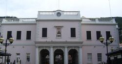 Gibraltar Parliament at dusk.jpg