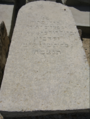 הציון על קברו של ר' ברוך זלדוביץ בהר הזיתים