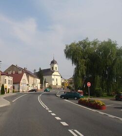 Brzostek main street 2007.jpg