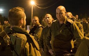 מישל ינקו בתרגיל פתע בצפון, דצמבר 2017