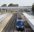 רכבת סימנס ויאג'ו לייט בתחנה, דצמבר 2021
