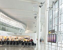 מראה פנימי של טרמינל 2 החדש