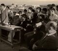 הנחת אבן הפינה לבניית התיכון, 20 במאי 1961