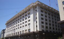 בניין ארמון האוצר, מטה משרד הכלכלה בבואנוס איירס