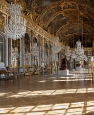 Hall of Mirrors at Palace of Versailles by Charles Le Brun (1678–1684)